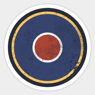 WW2 Royal Air Force (distressed) Sticker